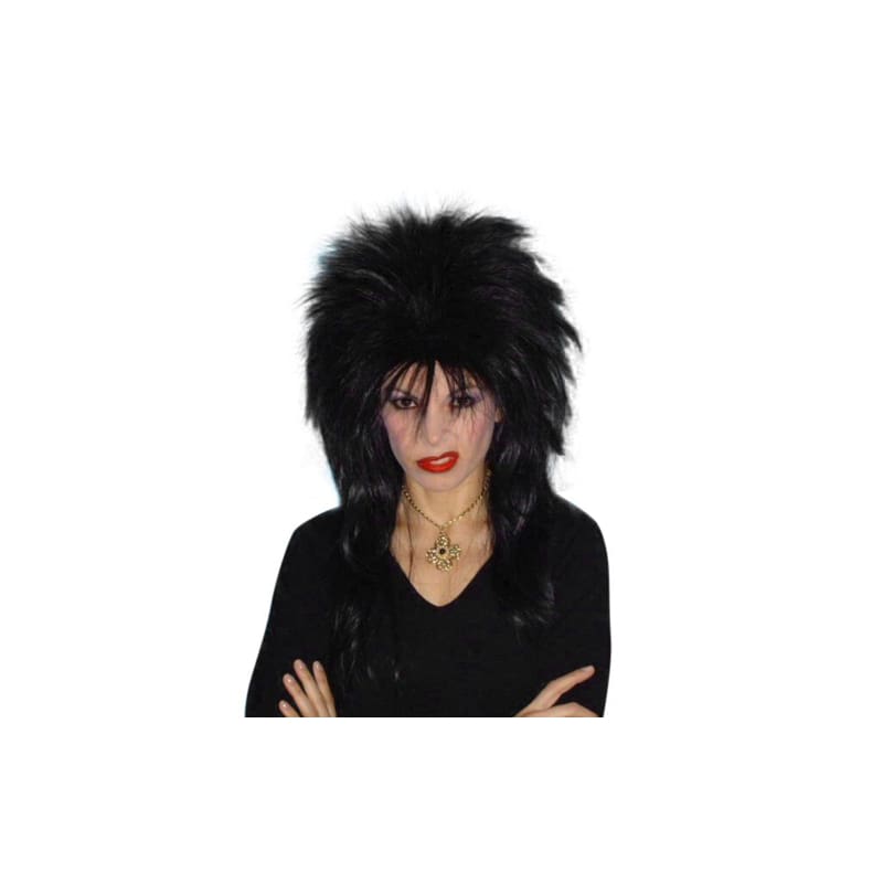 Wig Spiky Vamp Black Premium DNR