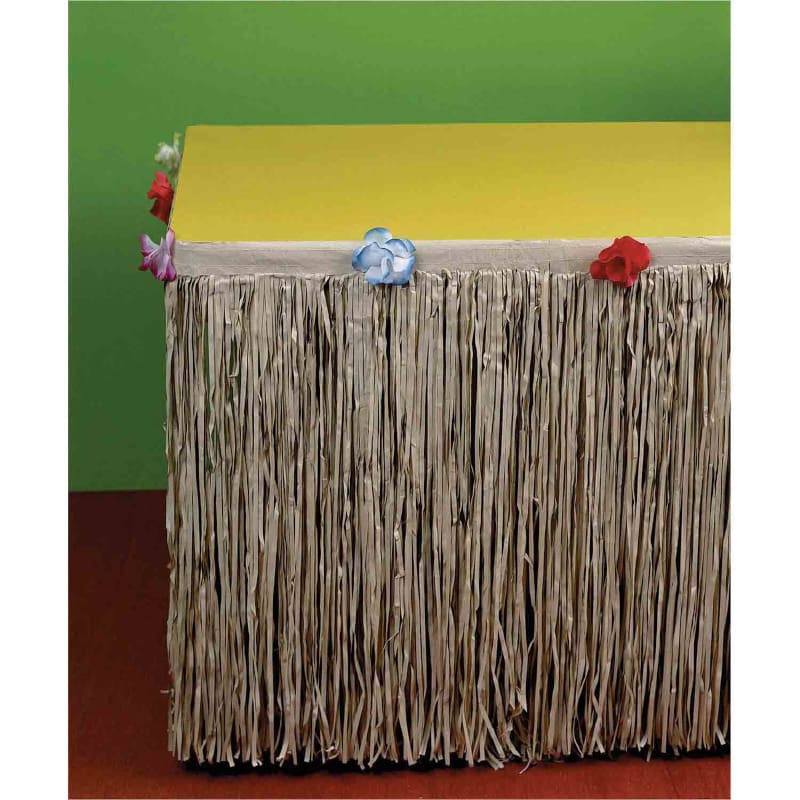 Tableskirt Luau Natural Colour DNR