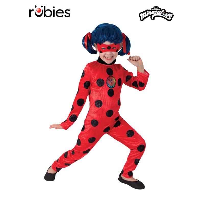 Costume Child Miraculous Lady Bug 3-5