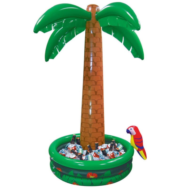 Palm Tree Inflatable Cooler