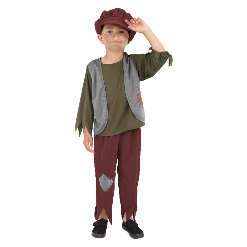 Costume Child Victorian Poor Boy M