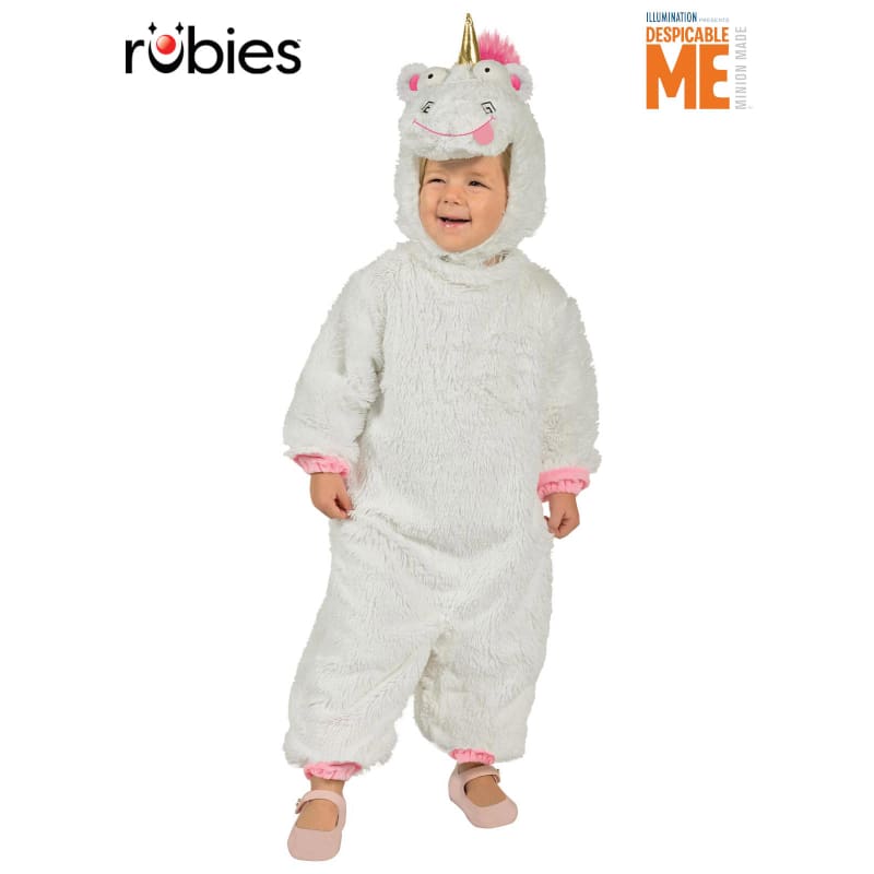 Costume Child Toddler Fluffy Unicorn Min