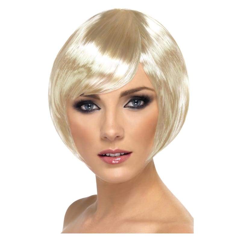 Wig Bob Blonde with Fringe