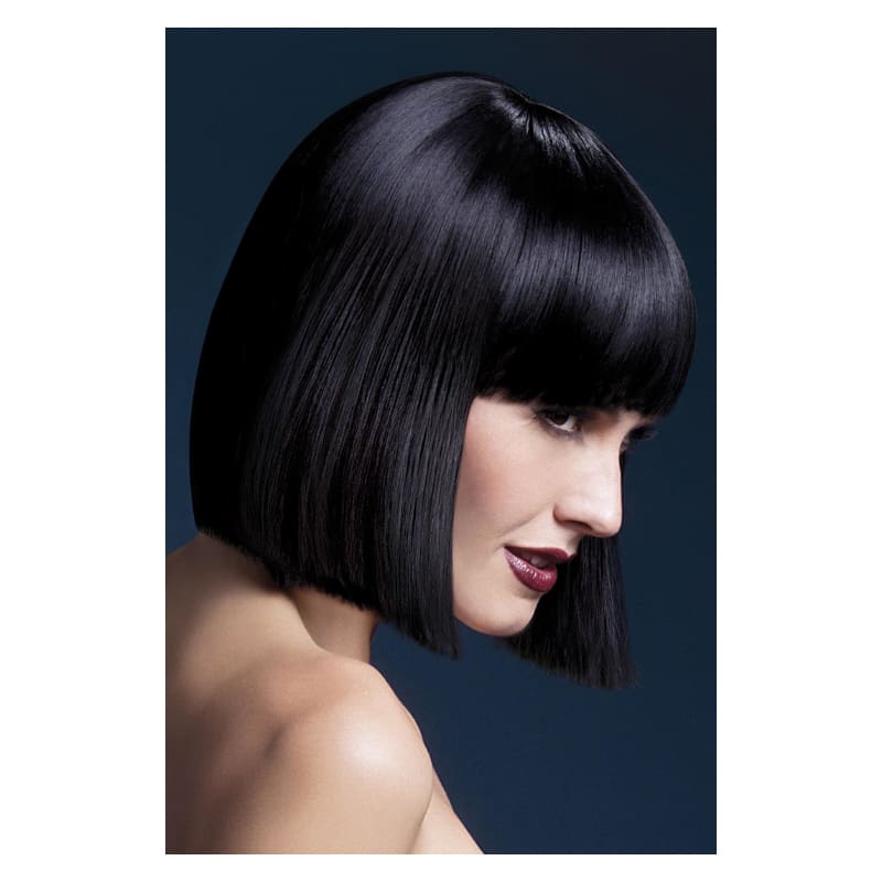 Wig Fever Bob Straight Black Fringe
