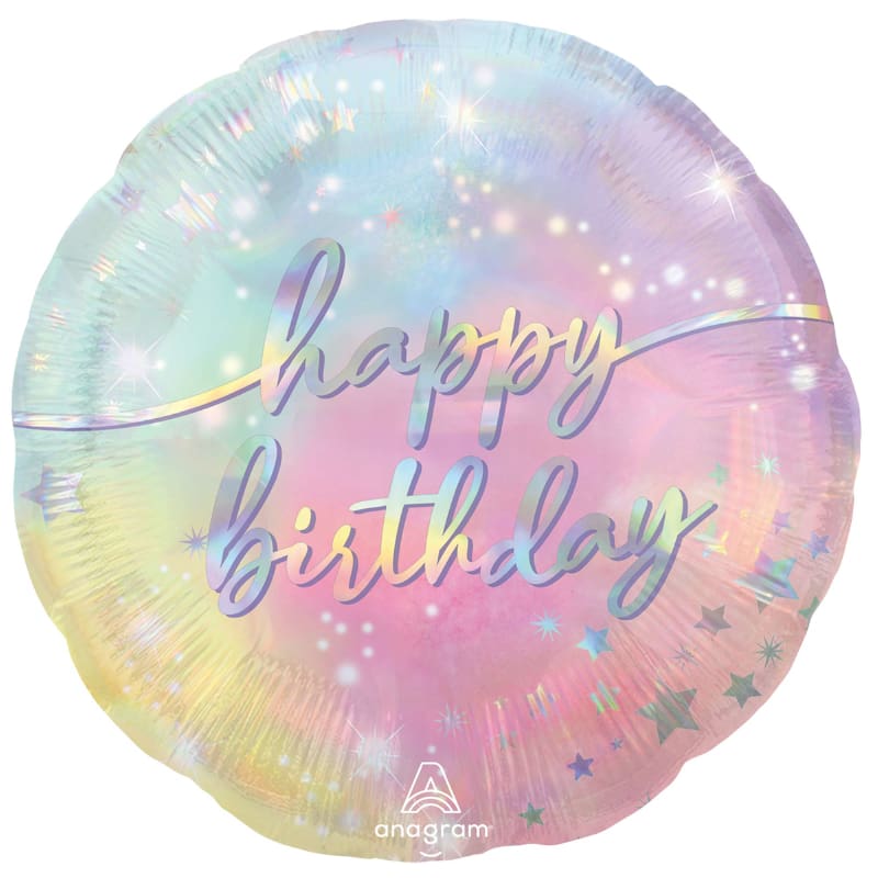 Foil 45cm Happy Birthday Luminous