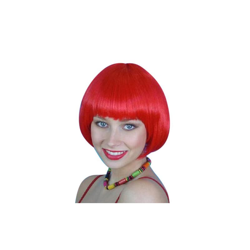 Wig Bob Short Red Premium