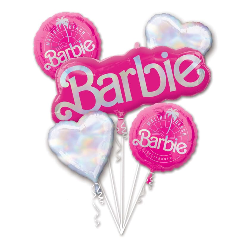 Foil Shape Bouquet Barbie