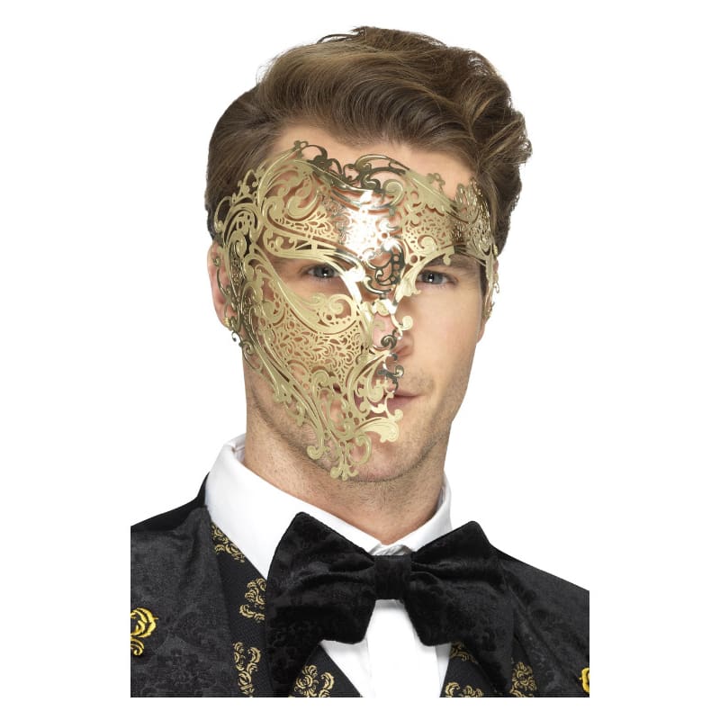 Mask Filigree Phantom Gold