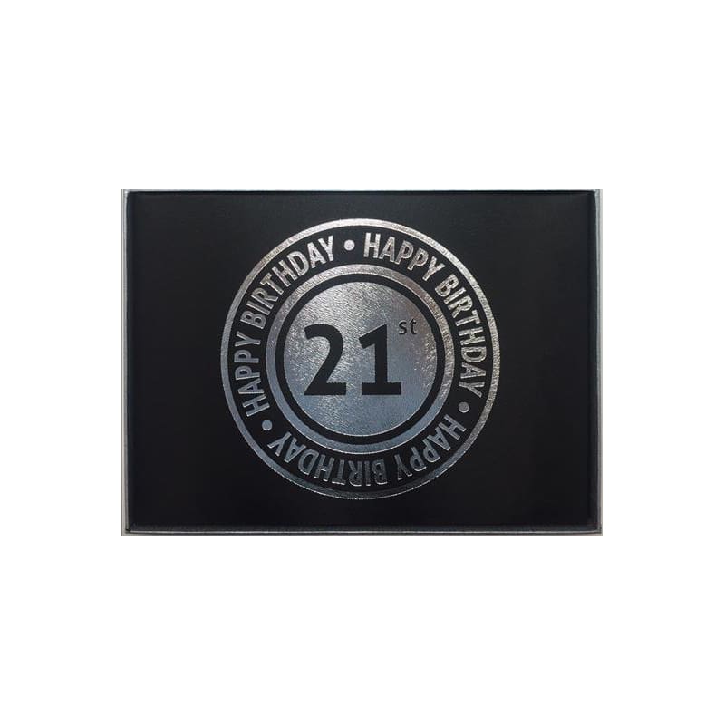 Guest Book 21st Black