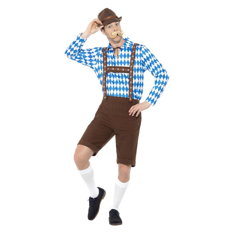 Costume Adult Bavarian Beer Man M
