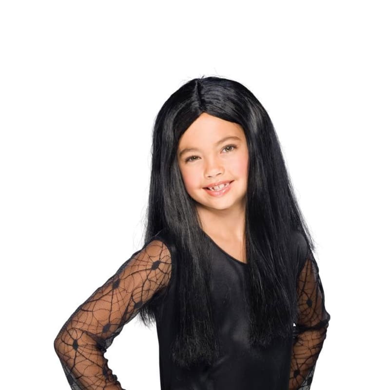Wig Witch Black Long Child