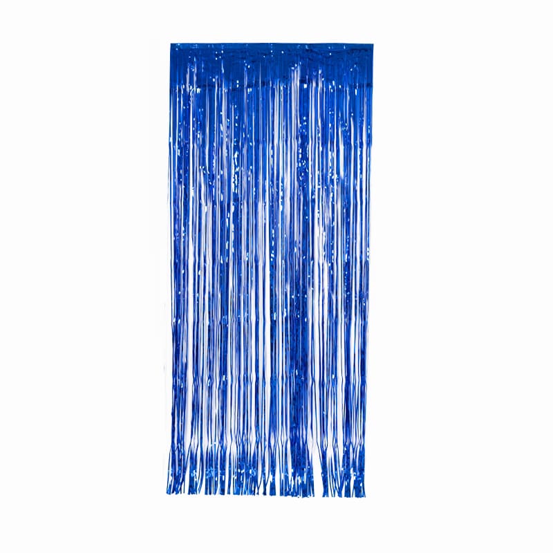 Foil Curtain Blue 90cm x 200cm