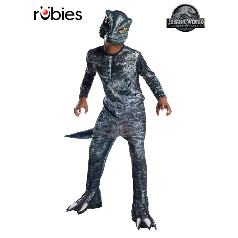 Costume Child Velociraptor Blue 6-8