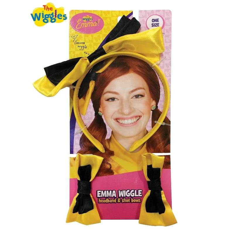 Head Band and Shoe Bow Emma Wiggle