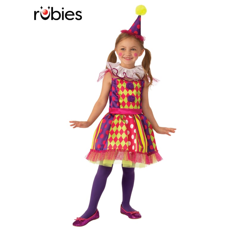 Costume Child Clown Girl L