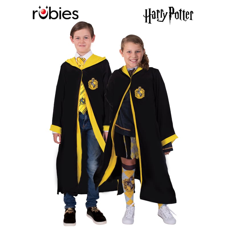 Costume Child Robe Hufflepuff Yellow 6