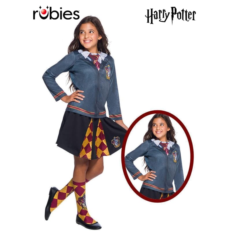 Costume Child Gryffindor Girl Top M