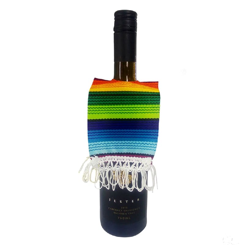 Drink Poncho Cosy Mexican Striped DNR