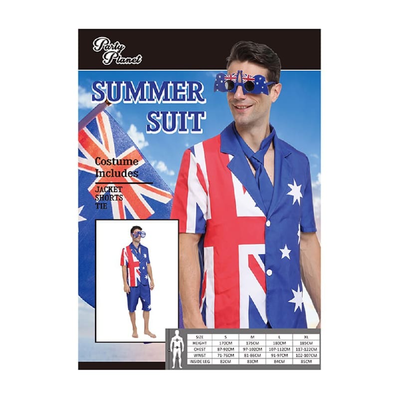 Costume Adult Aussie Day Suit M