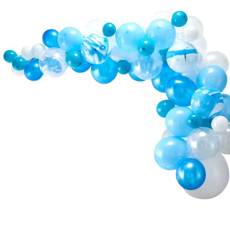 Balloon Garland Kit Blue 70 Balloons
