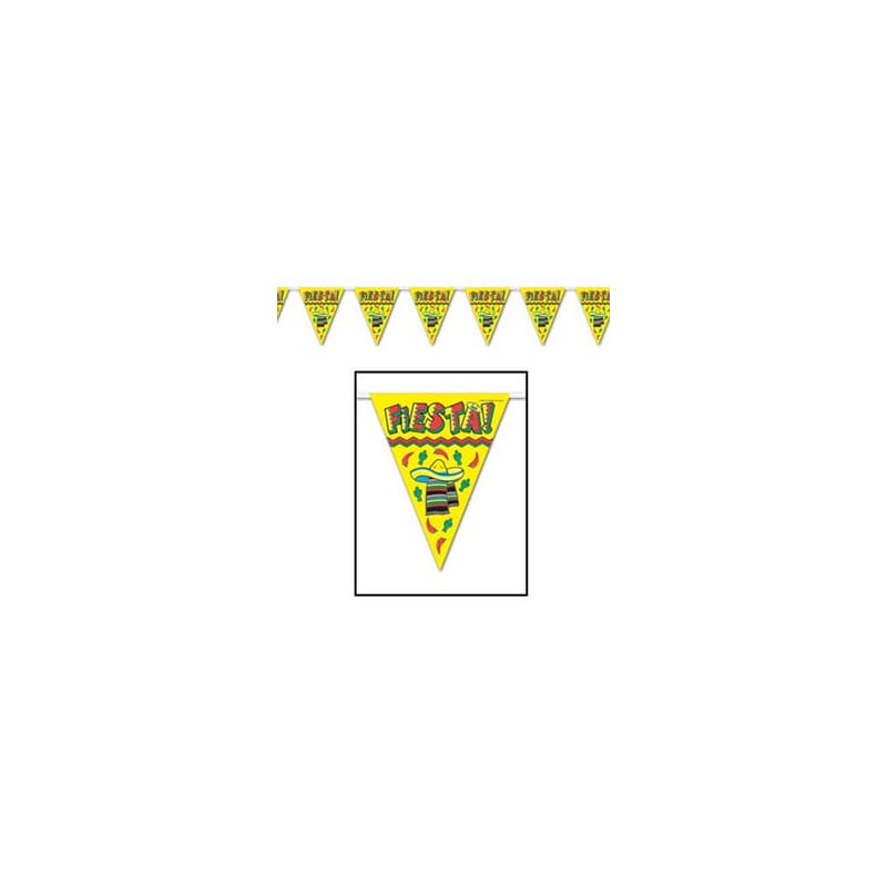 Flag Banner Mexican Fiesta