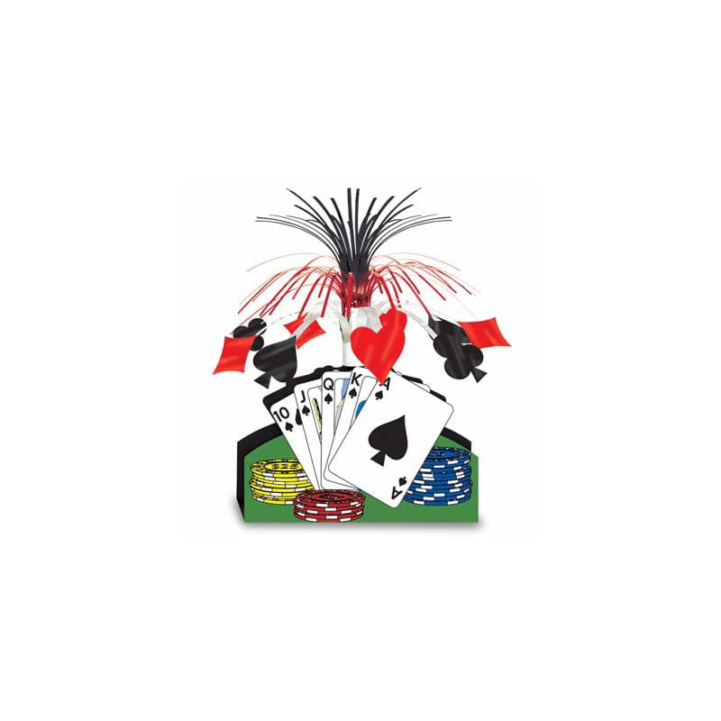 Centrepiece Cascade Casino Playing