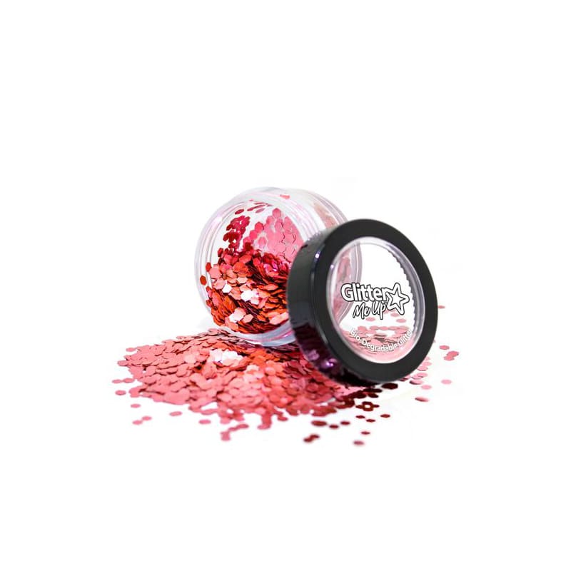 Glitter Chunky Chiffon Rose