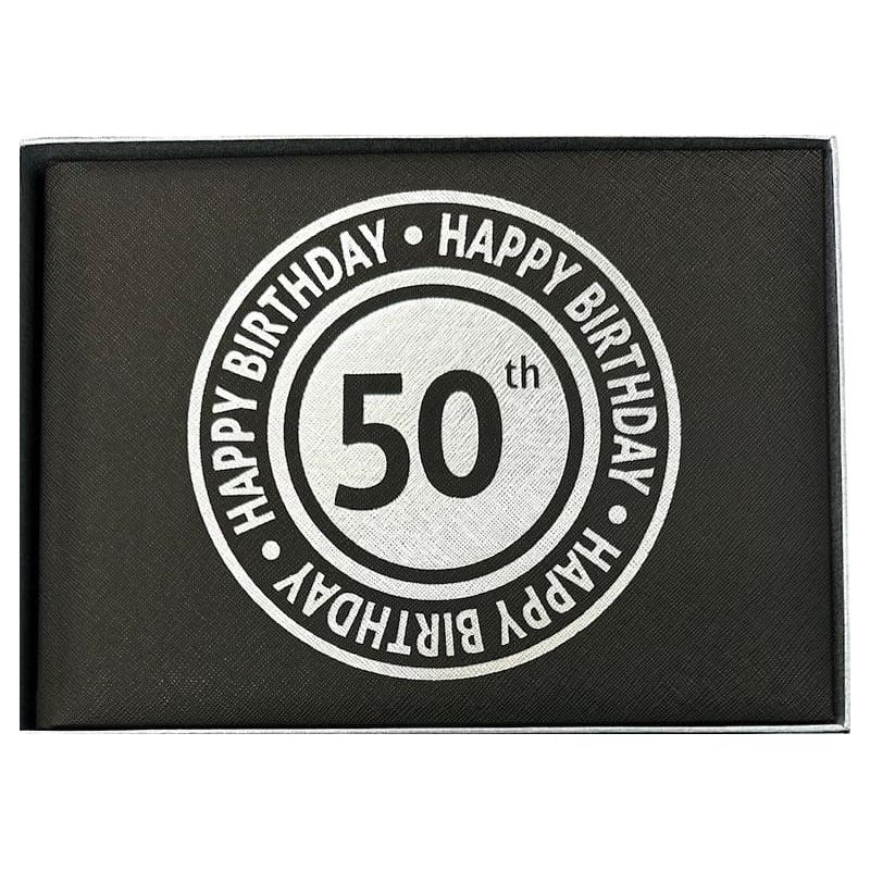 Guest Book 50th Black