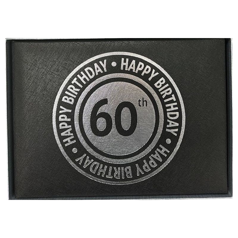 Guest Book 60th Black