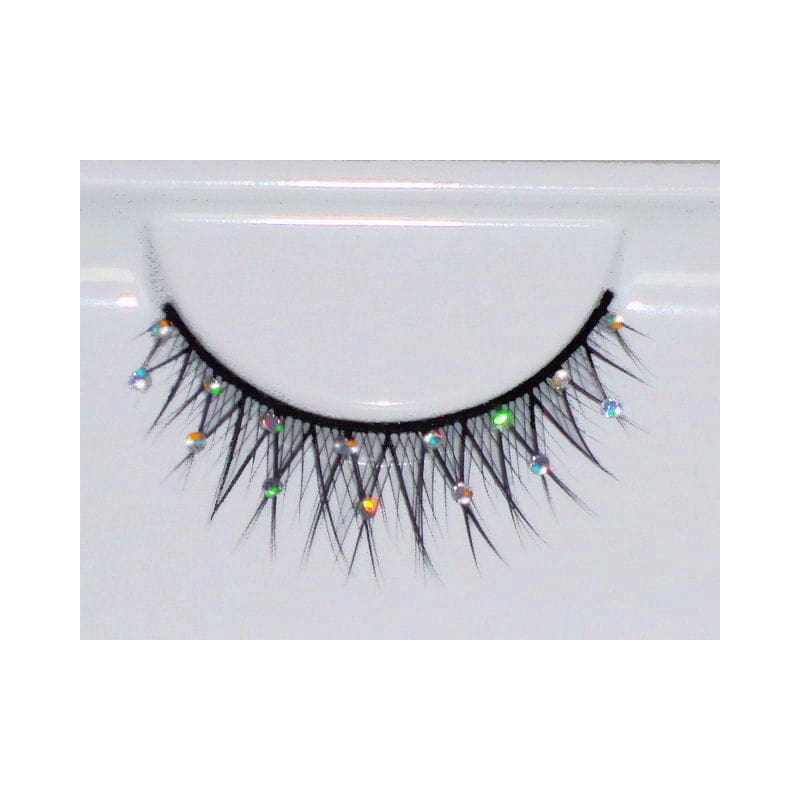Eyelashes Criss Cross with Sparkles
