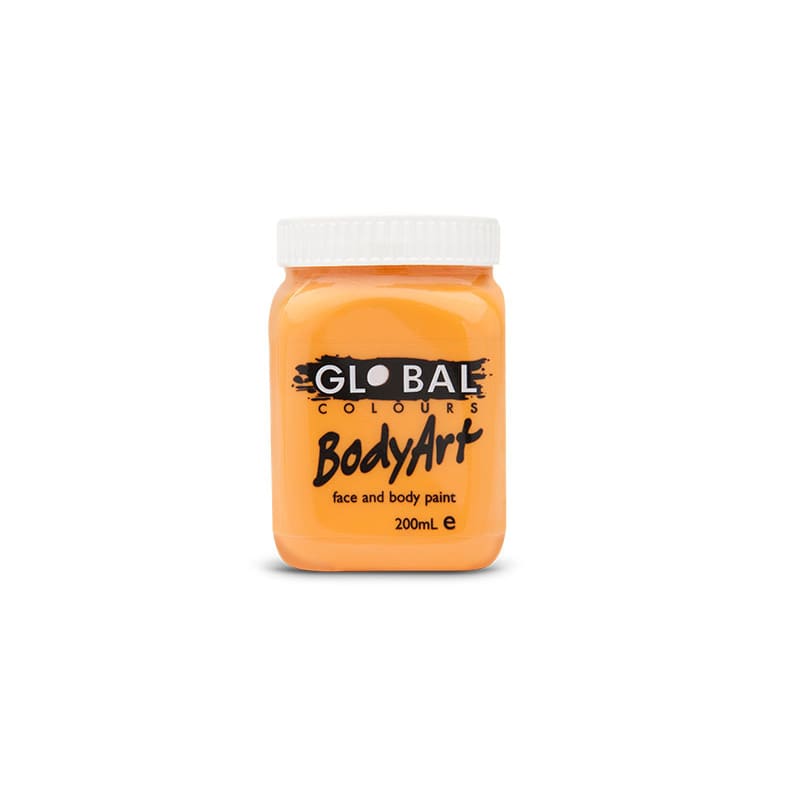 Face Paint 200ml Orange Global