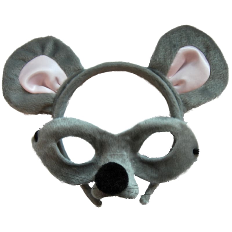 Mask and Headband Mouse Grey