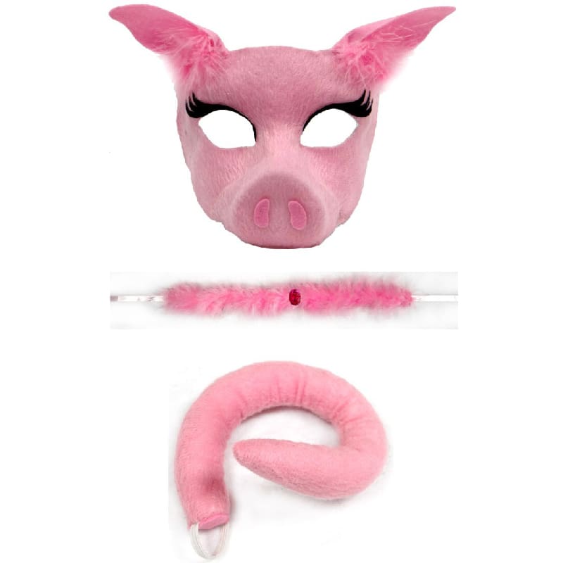 Mask and Tail Pig Deluxe