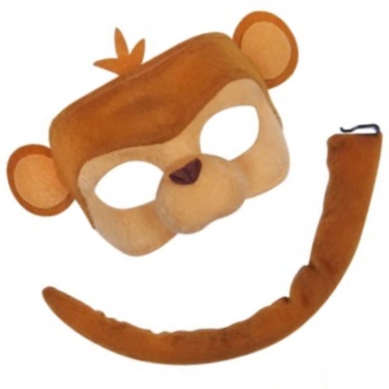 Mask And Tail Monkey Deluxe