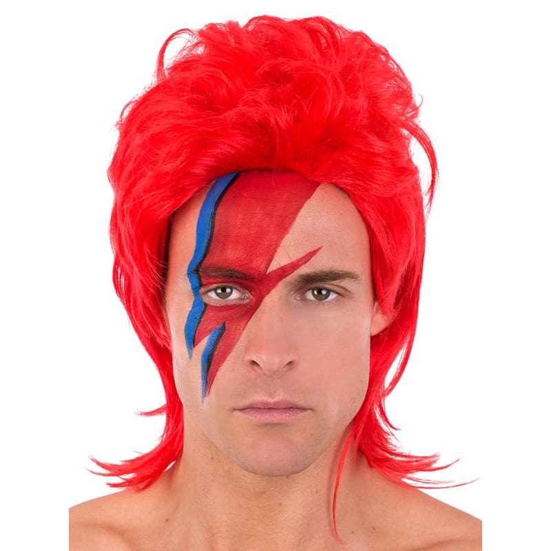 Wig Ziggy Red David Bowie DNR