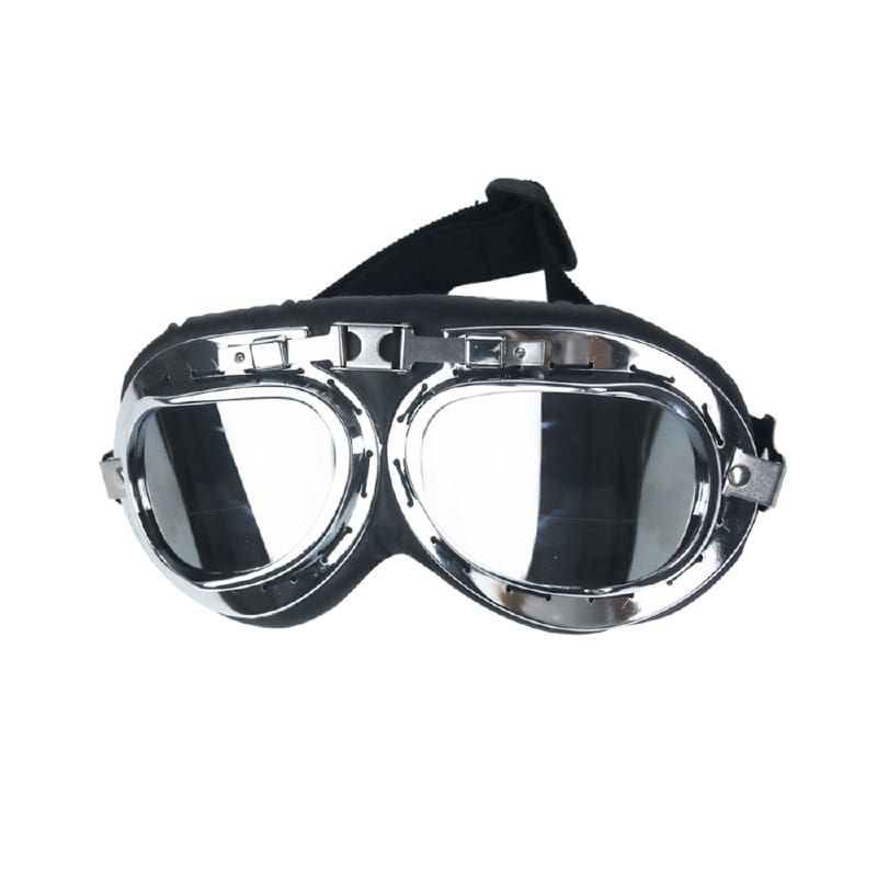 Goggles Aviator Silver