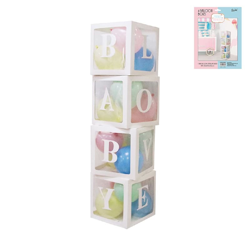 Baby Blocks Botanical with Balloons