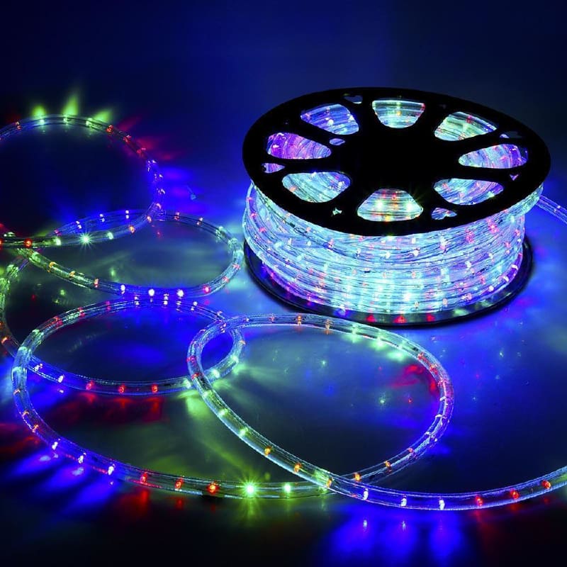 LED Rope Light 240LED Multi Colour 10m