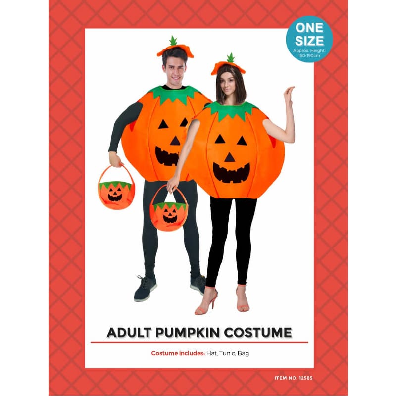 Costume Adult Pumpkin Felt