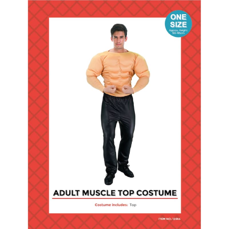Costume Adult Muscle Man Foam