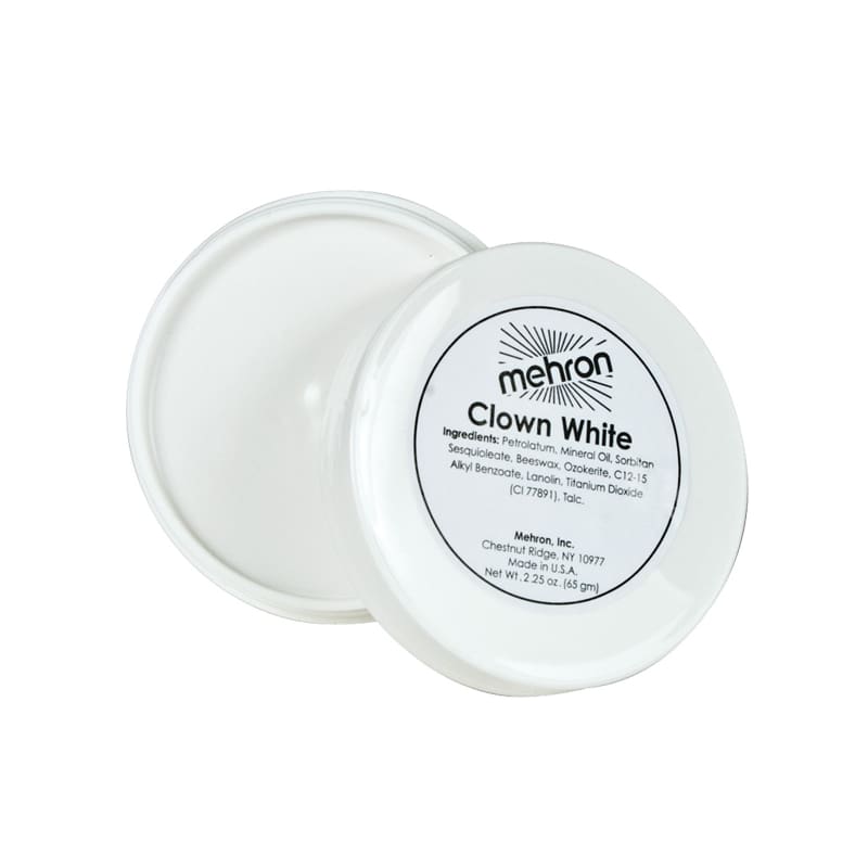 Makeup Base White Clown 65g Mehron