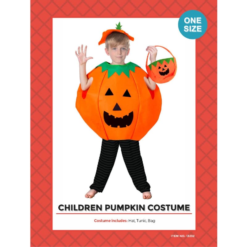 Costume Child Pumpkin