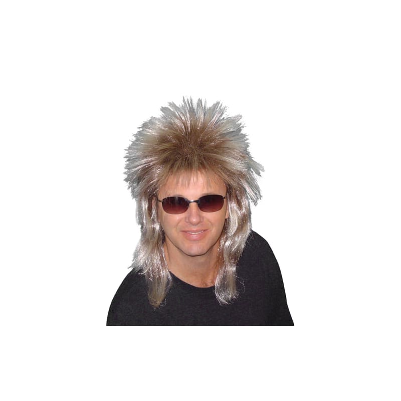 Wig Mullet Spiky Poita Blonde Premium