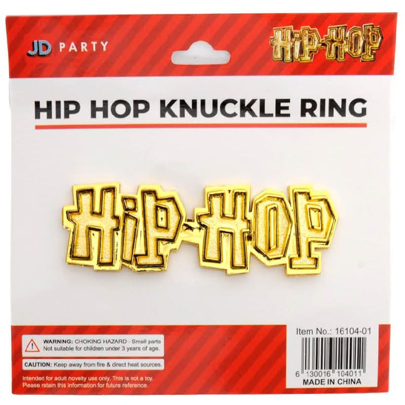 Ring Hip Hop Gold