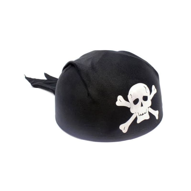 Pirate Hat Black & Scarf