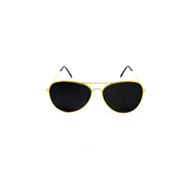 Sunglasses Aviator Gold Frame