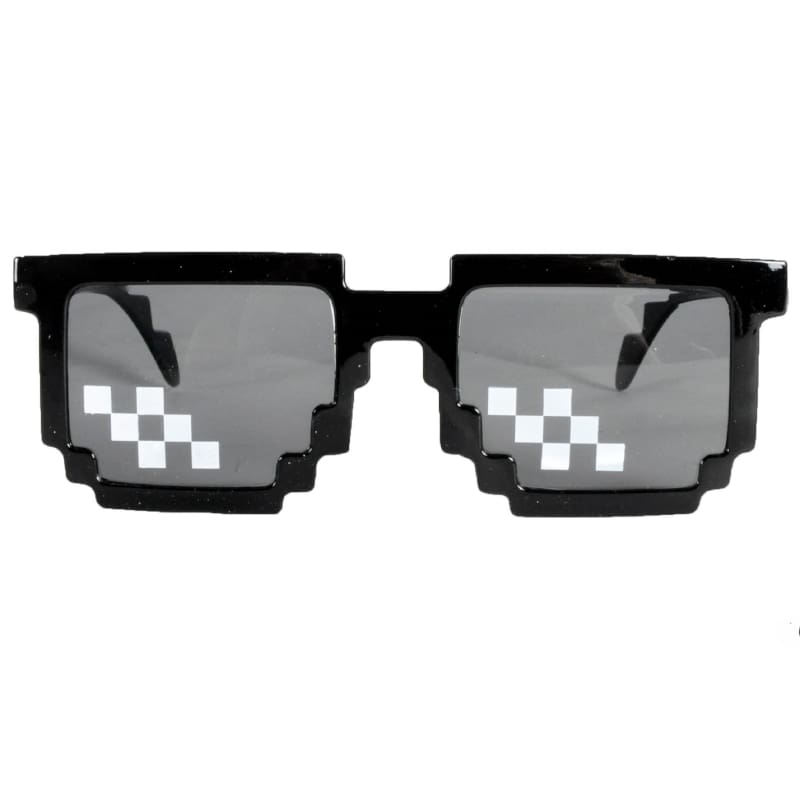 Sunglasses Thug Life Pixel Black