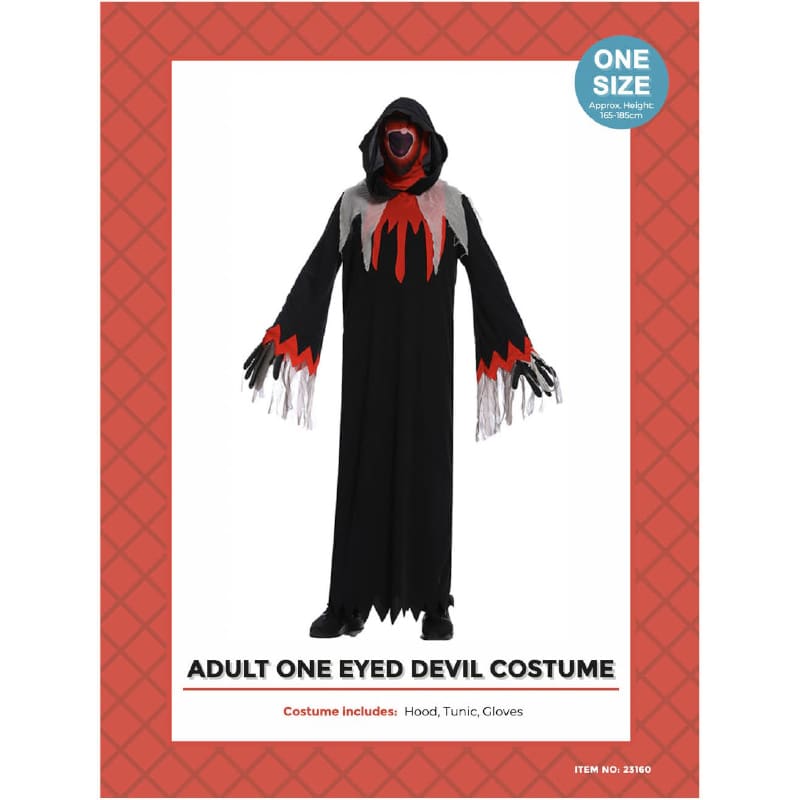 Costume Adult Devil One Eyed