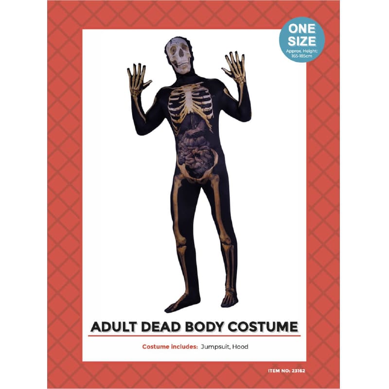 Costume Adult Invisible Suit Dead Body