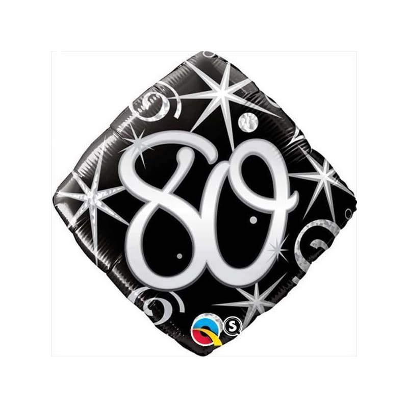 Foil 45cm 80th Birthday Elegant NLA